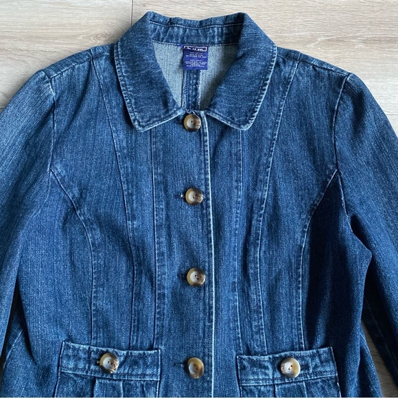 Vintage Jean Jacket 100 % Cotton - Picture 3 of 6